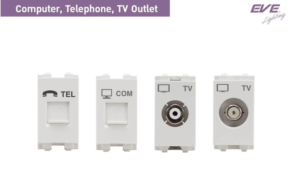 Computer , Telephone , TV Outlet